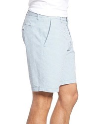 Zachary Prell Fringe Check Seersucker Shorts