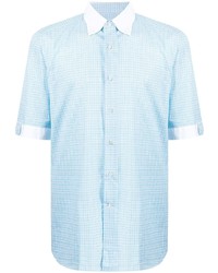 Stefano Ricci Two Tone Cotton Shirt