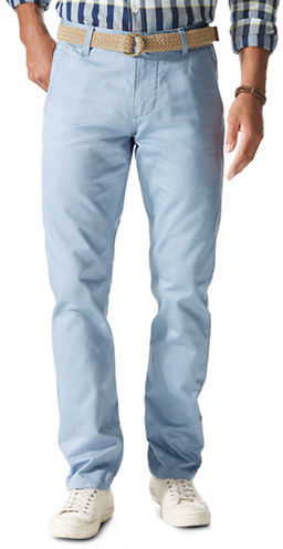 light blue khaki pants