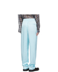 Dries Van Noten Blue Trousers
