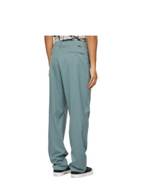 Noon Goons Blue Twill Ahmed Trousers