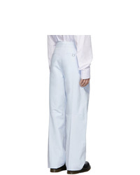 Raf Simons Blue Wide Fit Trousers