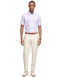 Brooks Brothers Clark Fit Supima Cotton Poplin Pants