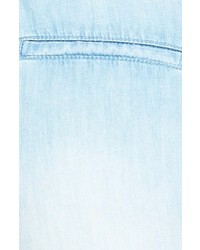 Christopher Blue Goldie Drawstring Chambray Ankle Pants