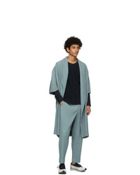 Homme Plissé Issey Miyake Grey Monthly Colors November Trousers