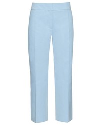 Marni Mid Rise Cropped Cotton Chino Trousers
