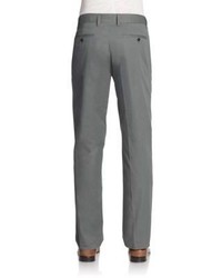 Saks Fifth Avenue BLACK Cotton Chino Trousers