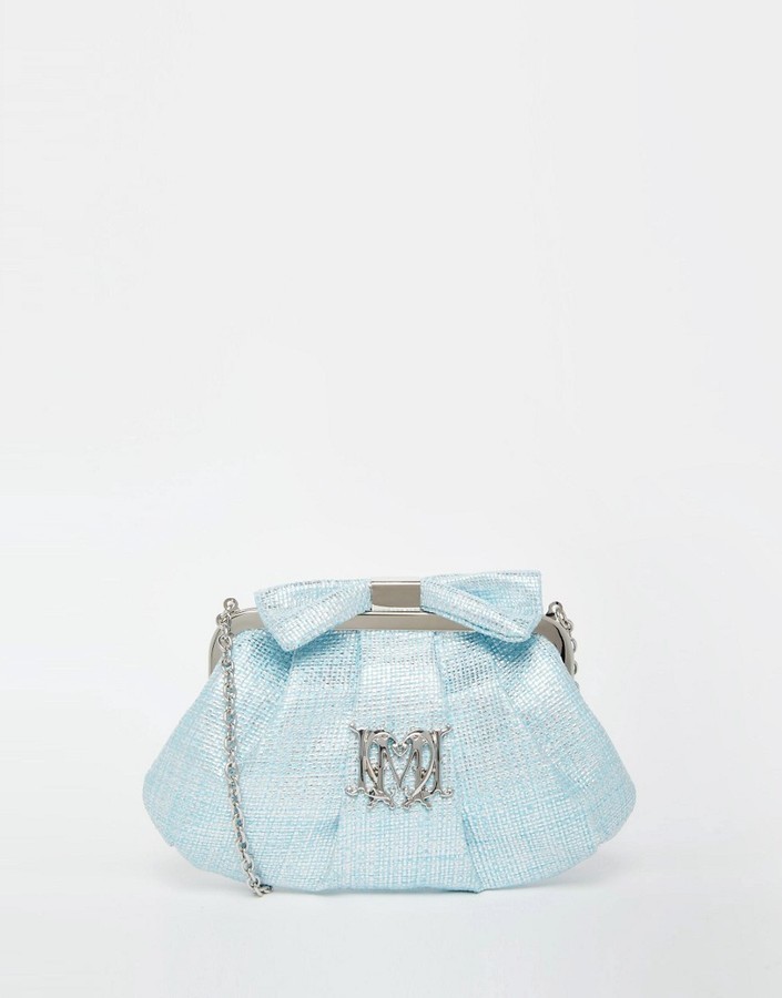 love moschino blue handbag