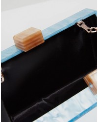 Asos Marble Box Clutch Bag