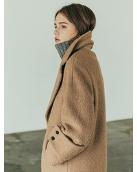 B6cma3004m Oversize Cocoon Wool Coat
