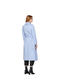 Mackage Blue Wool Mai Coat