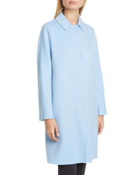 fascisme Wasserette Verdragen Women's Light Blue Coats by Max Mara | Lookastic
