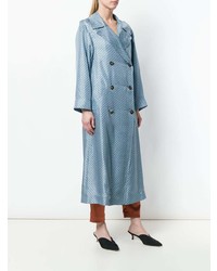 Alberto Biani Dotted Double Breasted Coat