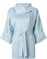 fascisme Wasserette Verdragen Women's Light Blue Coats by Max Mara | Lookastic