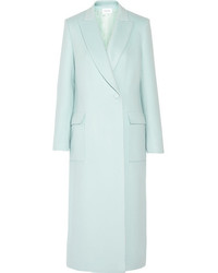 Pallas Wool And Cashmere Blend Coat Light Blue