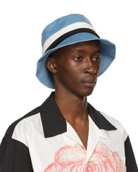 Marni Blue Corduroy Bucket Hat