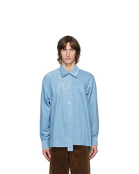 Camiel Fortgens Blue Corduroy Weird Shirt