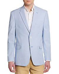 Tommy Hilfiger Regular Fit Pinstripe Cotton Sportcoat