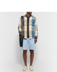 Faherty Linen And Cotton Blend Shorts