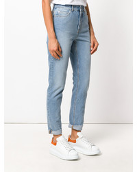 Alexander McQueen High Waisted Skinny Jeans
