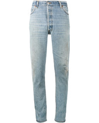 RE/DONE Levis Distressed High Waisted Slim Fit Jeans