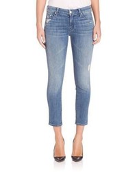 Mother The Looker Skinny Cropped Jeans