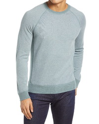 Vince Birds Eye Stitch Wool Cashmere Sweater