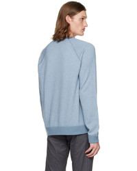 Vince Blue Birdseye Sweater