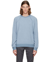 Vince Blue Birdseye Sweater