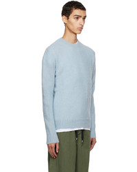 Aspesi Blue Brushed Sweater