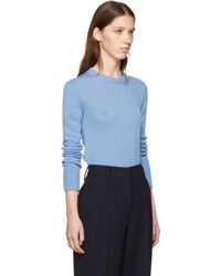Prada Blue Cashmere Sweater