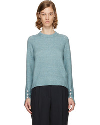 3.1 Phillip Lim Blue Pearl Cuff Sweater