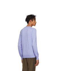 Brioni Blue Wool Sweater