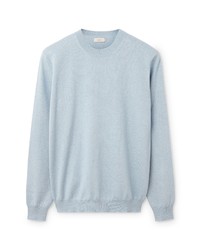 Agnona Cashmere Cotton Sweater In Cloud At Nordstrom