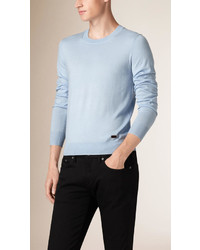 burberry sweater mens blue