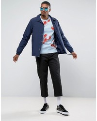 Asos Crew Neck Sweater With Lobster Design