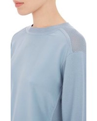 Chloé Crpe De Chine Knit Combo Sweater