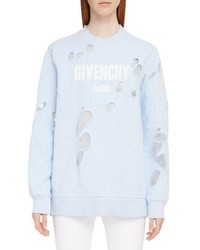 Givenchy Destroyed Logo Sweater