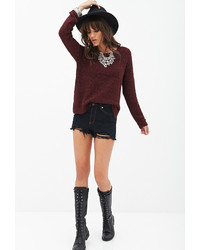 Forever 21 Everyday Textured Knit Sweater