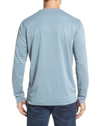 Bugatchi Long Sleeve Crewneck T Shirt