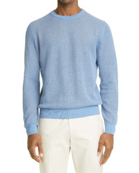 Canali Melange Crewneck Sweater