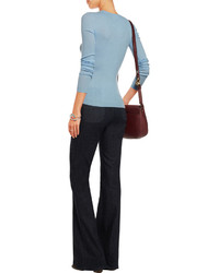 Michl Kors Collection Ribbed Cashmere Sweater