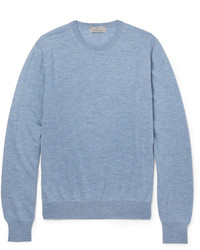Canali Mlange Wool Sweater