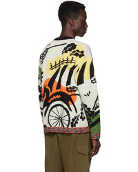 Ps By Paul Smith Multicolor Crewneck Sweater