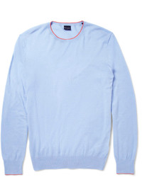 Paul Smith Ps By Fine Knit Cotton Blend Sweater