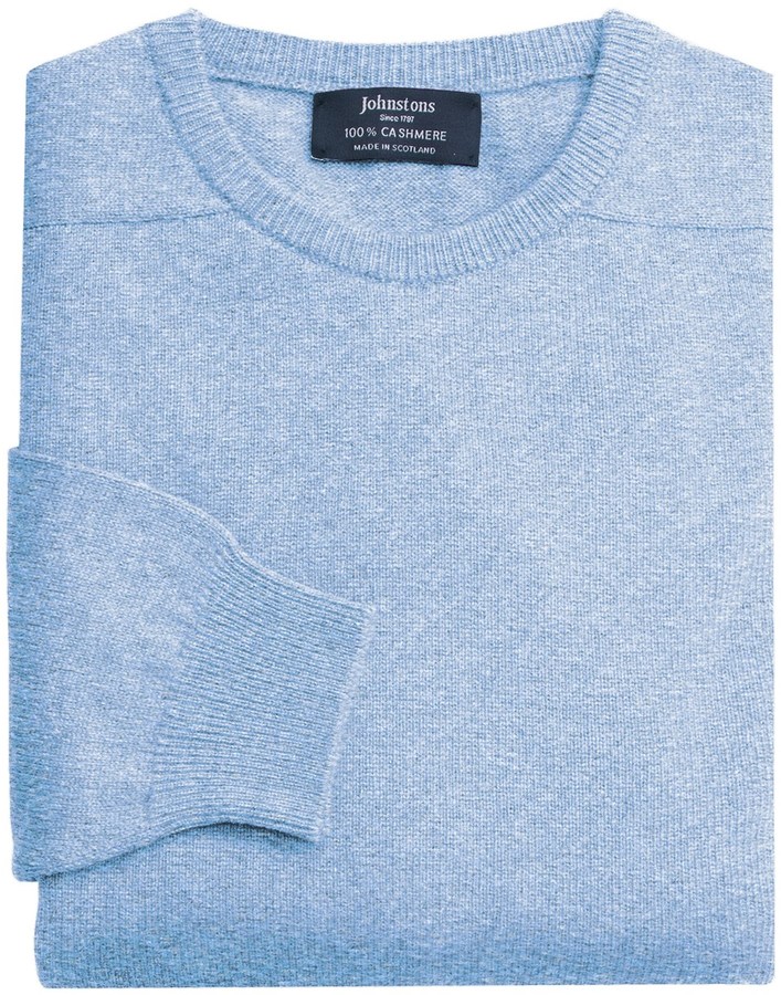 Johnstons of Elgin Scottish Cashmere Sweater | Where to buy & how ...