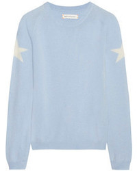 Chinti and Parker Star Intarsia Cashmere Sweater