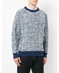 H Beauty&Youth Textured Knit Sweater