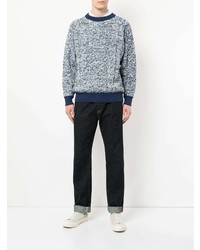 H Beauty&Youth Textured Knit Sweater