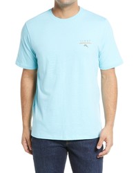 Tommy Bahama Birds Eye View Graphic Tee In Hummingbird Blue At Nordstrom